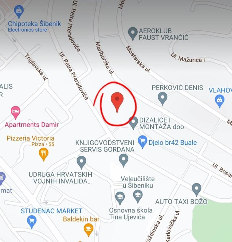 שיבניק Hedonist Apartment מראה חיצוני תמונה